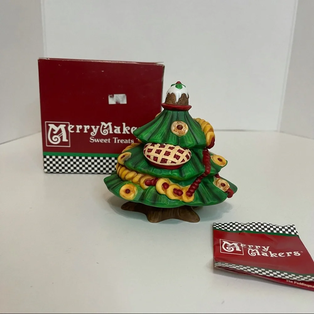 Department 56 MERRY MAKERS Sweet Treats Tree 64682 In Original Box - Picture 1 of 8